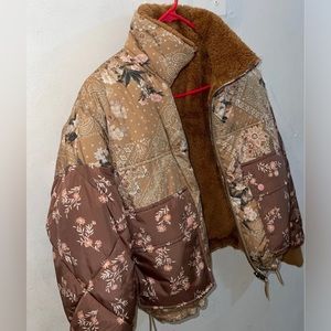 American Eagle reversible jacket puffer coat